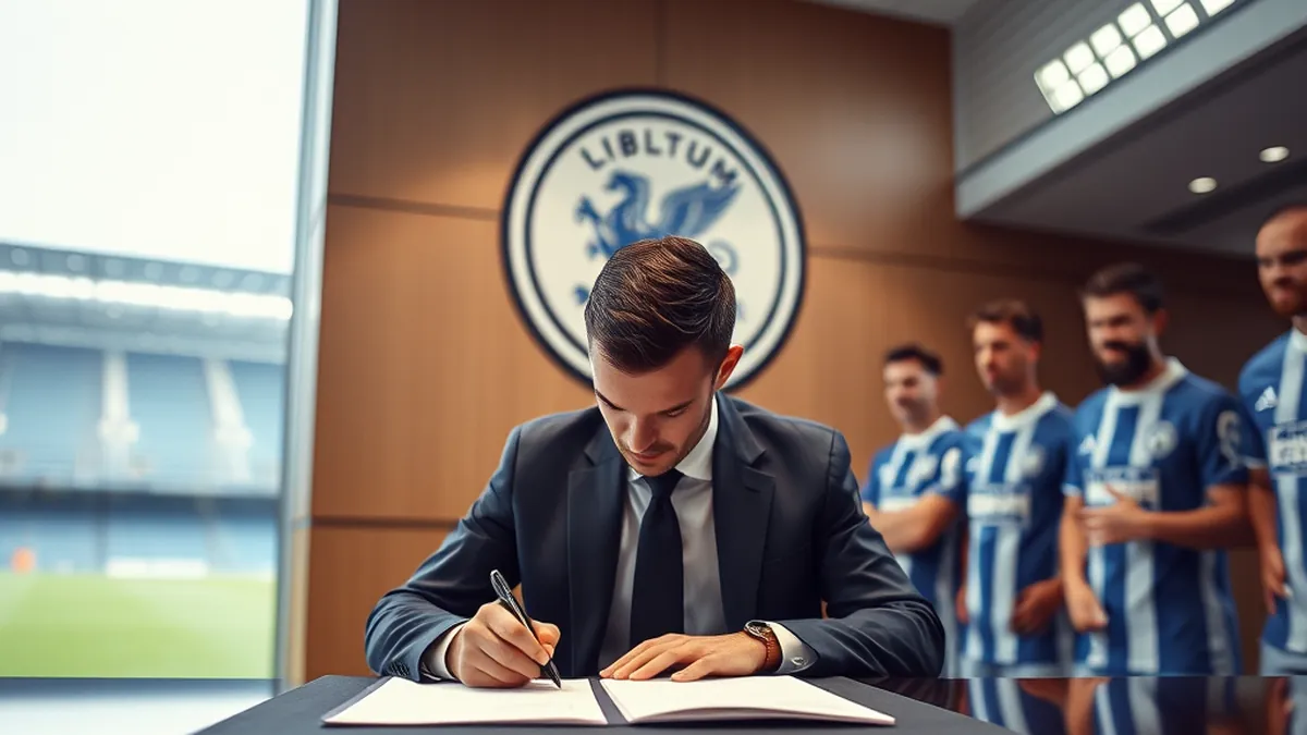 Blau-Weiss Linz signs 18‑year‑old Lukas Fabian through 2027